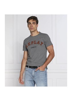 Replay T-shirt | Regular Fit ze sklepu Gomez Fashion Store w kategorii T-shirty męskie - zdjęcie 163971214