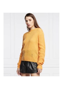 Patrizia Pepe Wełniany sweter | Regular Fit ze sklepu Gomez Fashion Store w kategorii Swetry damskie - zdjęcie 163971352