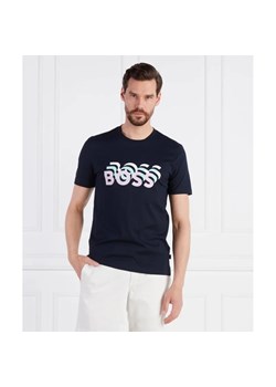 BOSS BLACK T-shirt Tessler 187 | Slim Fit ze sklepu Gomez Fashion Store w kategorii T-shirty męskie - zdjęcie 163971521