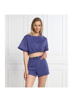 Calvin Klein Swimwear T-shirt | Cropped Fit ze sklepu Gomez Fashion Store w kategorii Bluzki damskie - zdjęcie 163971791