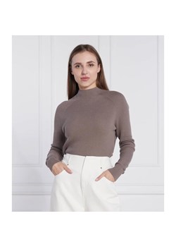 Calvin Klein Sweter | Slim Fit | z dodatkiem wełny ze sklepu Gomez Fashion Store w kategorii Swetry damskie - zdjęcie 163971851