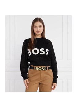 BOSS BLACK Sweter Fenniki | Relaxed fit ze sklepu Gomez Fashion Store w kategorii Swetry damskie - zdjęcie 163971901