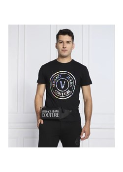 Versace Jeans Couture T-shirt | Regular Fit ze sklepu Gomez Fashion Store w kategorii T-shirty męskie - zdjęcie 163972104