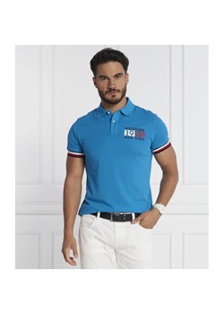 Tommy Hilfiger Polo NEW YORK FLAG SLIM | Slim Fit ze sklepu Gomez Fashion Store w kategorii T-shirty męskie - zdjęcie 163972584