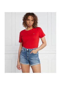 Tommy Jeans T-shirt | Regular Fit ze sklepu Gomez Fashion Store w kategorii Bluzki damskie - zdjęcie 163972593