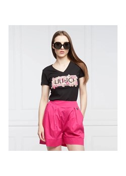 Liu Jo T-shirt | Regular Fit ze sklepu Gomez Fashion Store w kategorii Bluzki damskie - zdjęcie 163972674