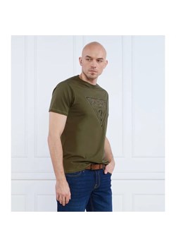 GUESS T-shirt MOISEY | Regular Fit ze sklepu Gomez Fashion Store w kategorii T-shirty męskie - zdjęcie 163972904