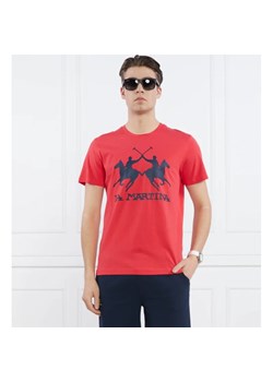 La Martina T-shirt | Regular Fit ze sklepu Gomez Fashion Store w kategorii T-shirty męskie - zdjęcie 163972910