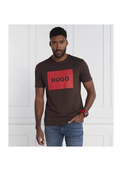 HUGO T-shirt Dulive222 | Regular Fit ze sklepu Gomez Fashion Store w kategorii T-shirty męskie - zdjęcie 163972981