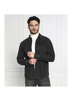 Karl Lagerfeld Koszula | Regular Fit | denim ze sklepu Gomez Fashion Store w kategorii Koszule męskie - zdjęcie 163973123