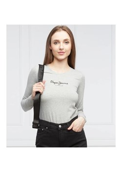 Pepe Jeans London Bluzka NEW VIRGINIA | Slim Fit ze sklepu Gomez Fashion Store w kategorii Bluzki damskie - zdjęcie 163973761