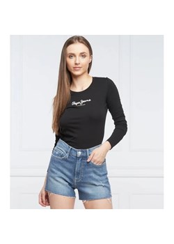 Pepe Jeans London Bluzka NEW VIRGINIA | Slim Fit ze sklepu Gomez Fashion Store w kategorii Bluzki damskie - zdjęcie 163973804