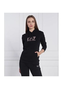 EA7 Bluza | Regular Fit ze sklepu Gomez Fashion Store w kategorii Bluzy damskie - zdjęcie 163974164