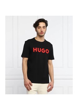 HUGO T-shirt Dulivio | Regular Fit ze sklepu Gomez Fashion Store w kategorii T-shirty męskie - zdjęcie 163974203