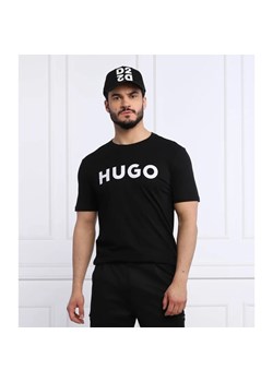 HUGO T-shirt Dulivio | Regular Fit ze sklepu Gomez Fashion Store w kategorii T-shirty męskie - zdjęcie 163974381
