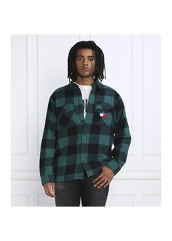 Tommy Jeans Ocieplana koszula | Oversize fit ze sklepu Gomez Fashion Store w kategorii Koszule męskie - zdjęcie 163974474
