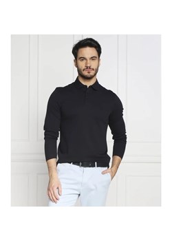 BOSS BLACK Polo Pleins 31 | Slim Fit | mercerised ze sklepu Gomez Fashion Store w kategorii T-shirty męskie - zdjęcie 163974583