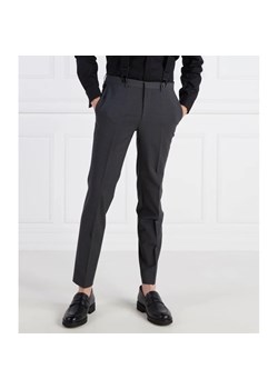 HUGO Wełniane spodnie HestenM204X | Extra slim fit ze sklepu Gomez Fashion Store w kategorii Spodnie męskie - zdjęcie 163975132