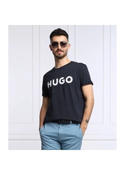 HUGO T-shirt Dulivio | Regular Fit ze sklepu Gomez Fashion Store w kategorii T-shirty męskie - zdjęcie 163975290