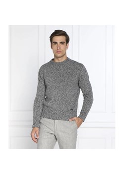 HUGO Wełniany sweter Siogul | Oversize fit ze sklepu Gomez Fashion Store w kategorii Swetry męskie - zdjęcie 163975304