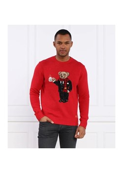 POLO RALPH LAUREN Sweter | Regular Fit | z dodatkiem lnu ze sklepu Gomez Fashion Store w kategorii Swetry męskie - zdjęcie 163975362
