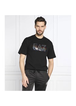 EA7 T-shirt | Regular Fit ze sklepu Gomez Fashion Store w kategorii T-shirty męskie - zdjęcie 163975903