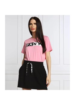 DKNY Sport T-shirt | Regular Fit ze sklepu Gomez Fashion Store w kategorii Bluzki damskie - zdjęcie 163976094