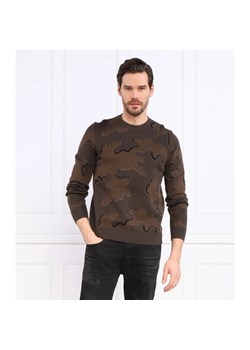 HUGO Sweter Scubo | Regular Fit | z dodatkiem wełny ze sklepu Gomez Fashion Store w kategorii Swetry męskie - zdjęcie 163976191