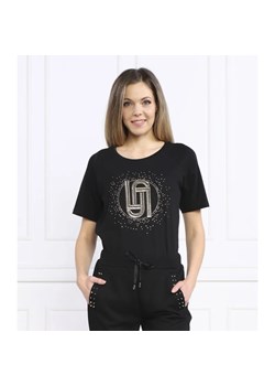 Liu Jo Sport T-shirt | Regular Fit ze sklepu Gomez Fashion Store w kategorii Bluzki damskie - zdjęcie 163976240