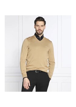 BOSS BLACK Wełniany sweter Baram-L | Regular Fit ze sklepu Gomez Fashion Store w kategorii Swetry męskie - zdjęcie 163976681