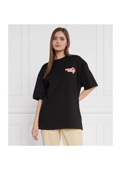 HUGO T-shirt Drisela | Oversize fit ze sklepu Gomez Fashion Store w kategorii Bluzki damskie - zdjęcie 163976731