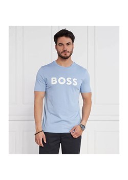BOSS ORANGE T-shirt Thinking 1 | Regular Fit ze sklepu Gomez Fashion Store w kategorii T-shirty męskie - zdjęcie 163976793