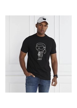 Karl Lagerfeld T-shirt CREWNECK | Regular Fit ze sklepu Gomez Fashion Store w kategorii T-shirty męskie - zdjęcie 163977213
