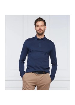 BOSS BLACK Polo Pleins 30 | Slim Fit | mercerised ze sklepu Gomez Fashion Store w kategorii T-shirty męskie - zdjęcie 163977271