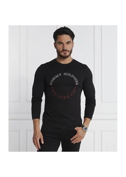 Tommy Hilfiger Longsleeve MONOTYPE ROUNDLE | Slim Fit ze sklepu Gomez Fashion Store w kategorii T-shirty męskie - zdjęcie 163977323