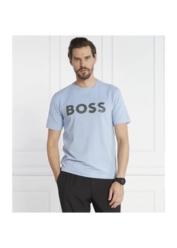 BOSS GREEN T-shirt Tee 8 | Slim Fit | stretch ze sklepu Gomez Fashion Store w kategorii T-shirty męskie - zdjęcie 163977341
