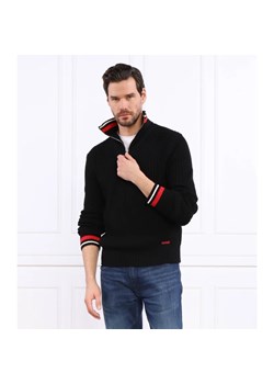 HUGO Sweter Shizo | Regular Fit | z dodatkiem wełny ze sklepu Gomez Fashion Store w kategorii Swetry męskie - zdjęcie 163977471