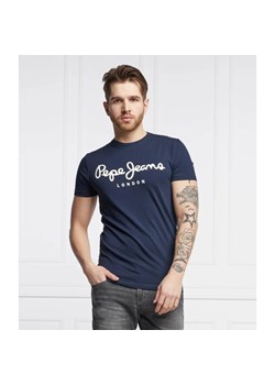 Pepe Jeans London T-shirt | Slim Fit ze sklepu Gomez Fashion Store w kategorii T-shirty męskie - zdjęcie 163977713