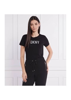 DKNY T-shirt | Regular Fit ze sklepu Gomez Fashion Store w kategorii Bluzki damskie - zdjęcie 163977744