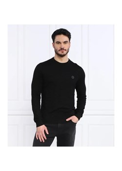Philipp Plein Sweter | Regular Fit | z dodatkiem wełny ze sklepu Gomez Fashion Store w kategorii Swetry męskie - zdjęcie 163977931