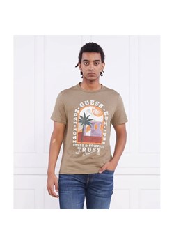 GUESS T-shirt PALM WINDOW | Slim Fit ze sklepu Gomez Fashion Store w kategorii T-shirty męskie - zdjęcie 163978102