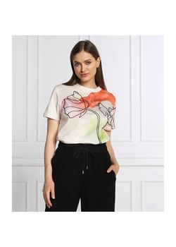 BOSS BLACK T-shirt Ehanni | Regular Fit ze sklepu Gomez Fashion Store w kategorii Bluzki damskie - zdjęcie 163978184