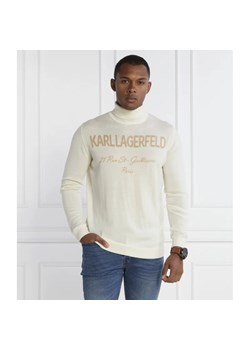Karl Lagerfeld Wełniany golf knit | Regular Fit ze sklepu Gomez Fashion Store w kategorii Swetry męskie - zdjęcie 163978684