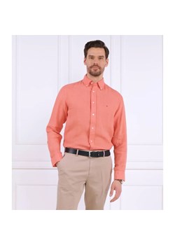 Tommy Hilfiger Lniana koszula | Slim Fit ze sklepu Gomez Fashion Store w kategorii Koszule męskie - zdjęcie 163978953
