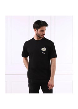 HUGO T-shirt Dloudy 10248326 01 | Regular Fit ze sklepu Gomez Fashion Store w kategorii T-shirty męskie - zdjęcie 163979033