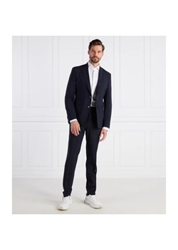 BOSS BLACK Wełniany garnitur | Regular Fit | z dodatkiem lnu ze sklepu Gomez Fashion Store w kategorii Garnitury męskie - zdjęcie 163979131