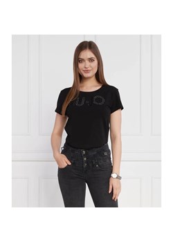 Liu Jo Sport T-shirt | Regular Fit ze sklepu Gomez Fashion Store w kategorii Bluzki damskie - zdjęcie 163979191