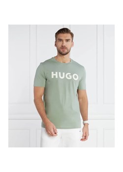 HUGO T-shirt Dulivio | Regular Fit ze sklepu Gomez Fashion Store w kategorii T-shirty męskie - zdjęcie 163979260