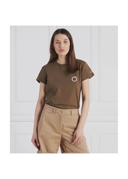 Trussardi T-shirt | Regular Fit ze sklepu Gomez Fashion Store w kategorii Bluzki damskie - zdjęcie 163979262
