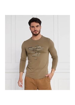 GUESS Longsleeve ABSTRACT TRIAN | Slim Fit ze sklepu Gomez Fashion Store w kategorii T-shirty męskie - zdjęcie 163979402